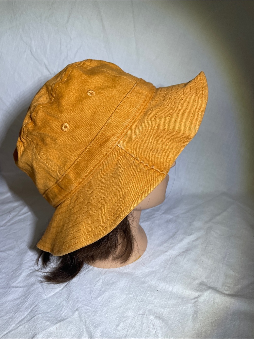 Women's Mustard Bucket Hat - Casual Sun Bucket by